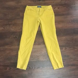 Size 2 Mustard chino pants
